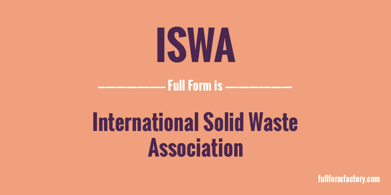 iswa-full-form