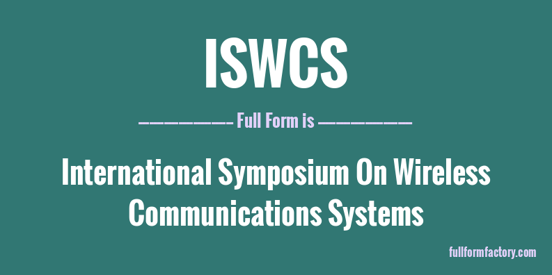 iswcs-full-form