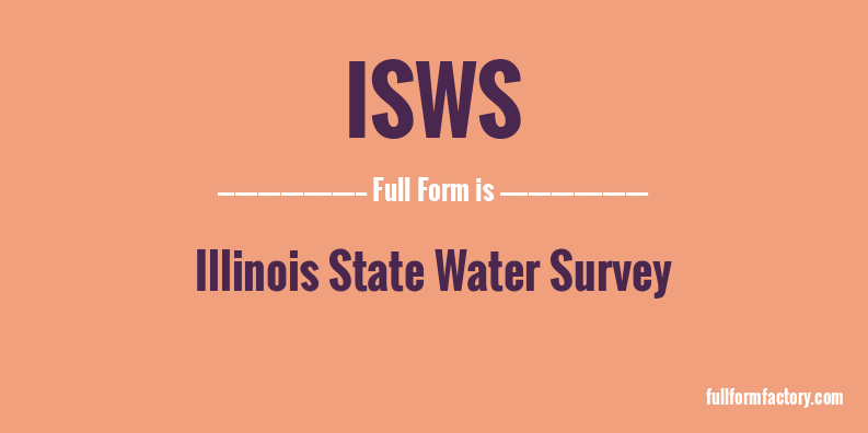 isws-full-form