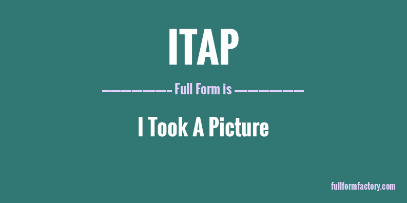 itap-full-form
