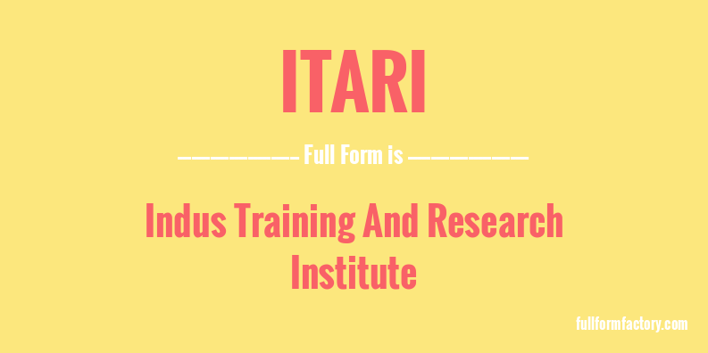 itari-full-form