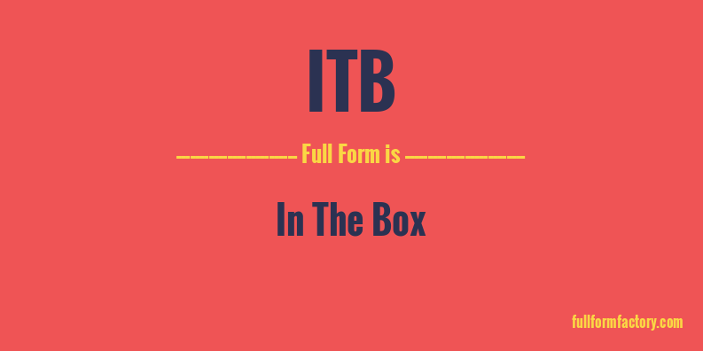 itb-full-form