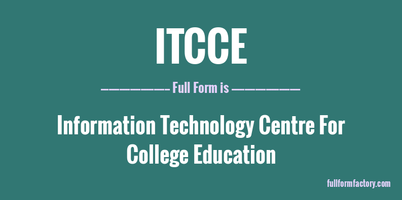 itcce-full-form