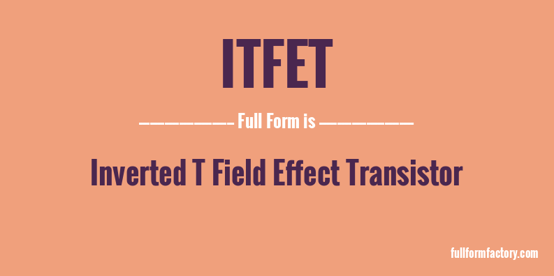 itfet-full-form