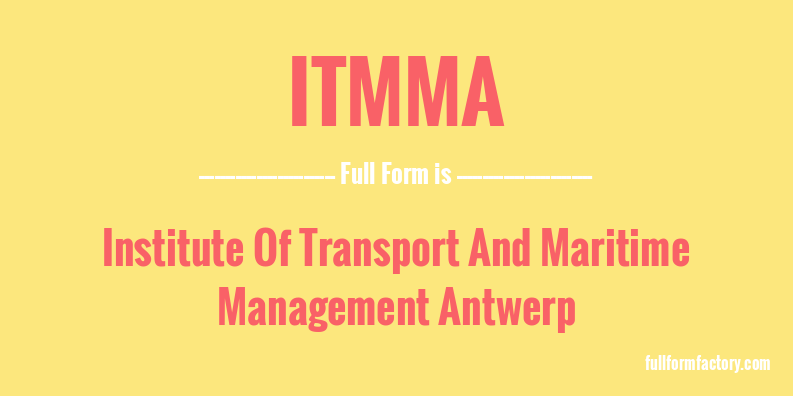 itmma-full-form