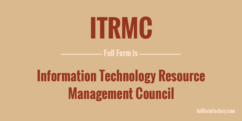 itrmc-full-form