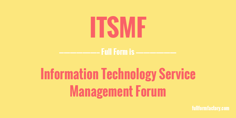 itsmf-full-form