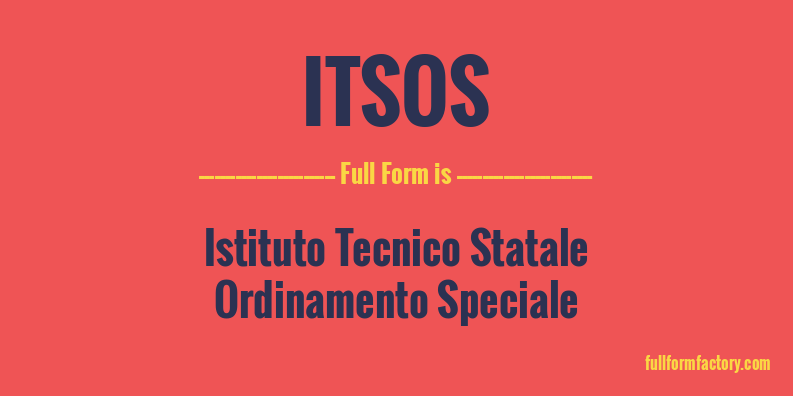 itsos-full-form