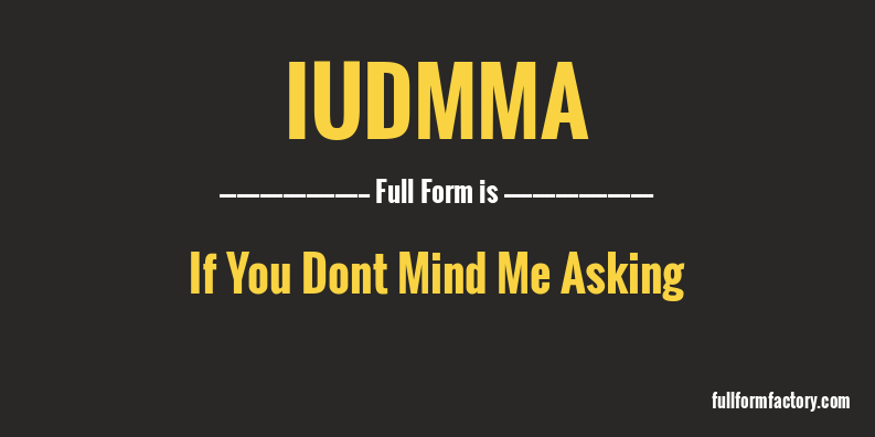 iudmma-full-form
