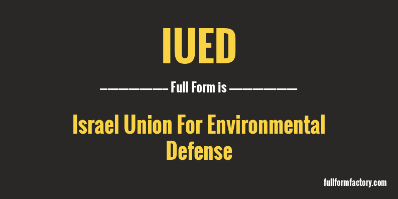 iued-full-form