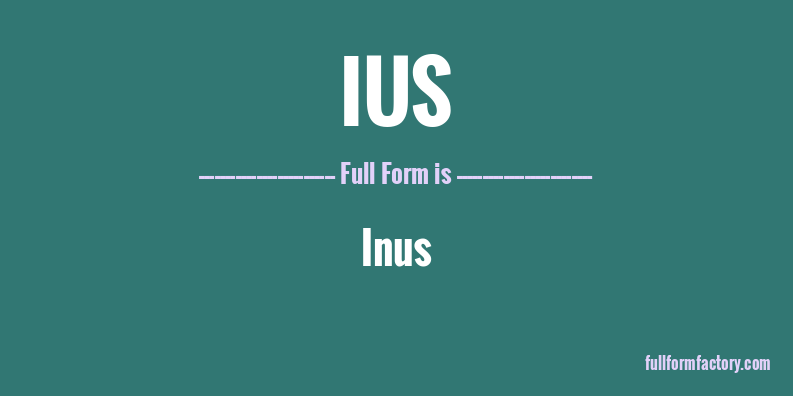 ius-full-form
