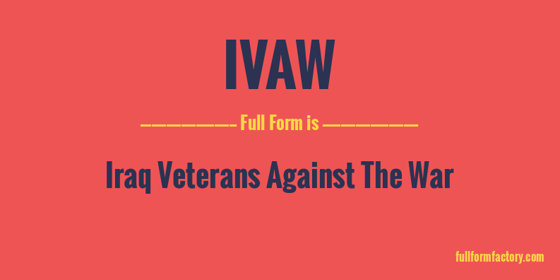 ivaw-full-form
