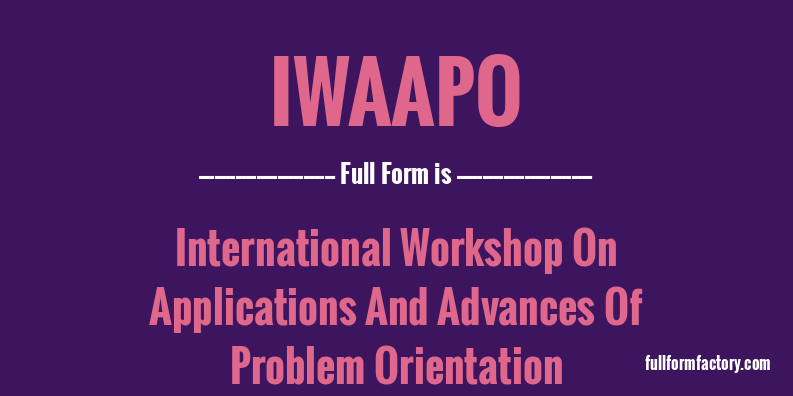 iwaapo-full-form