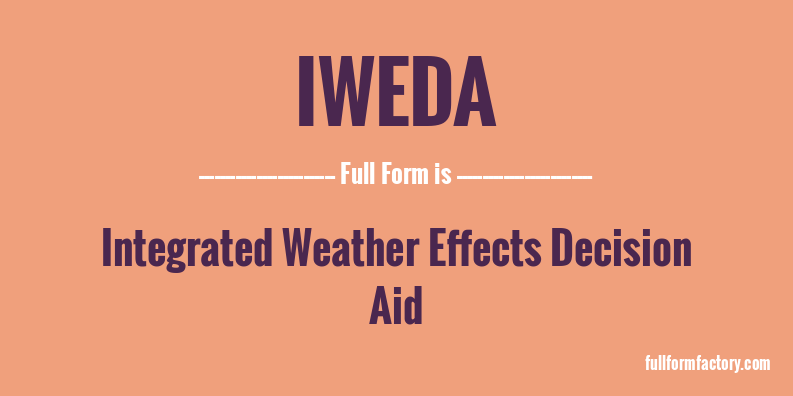 iweda-full-form