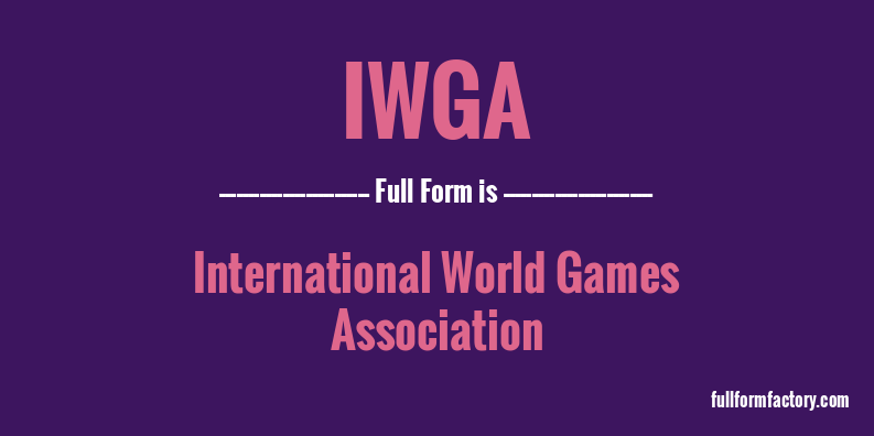 iwga-full-form