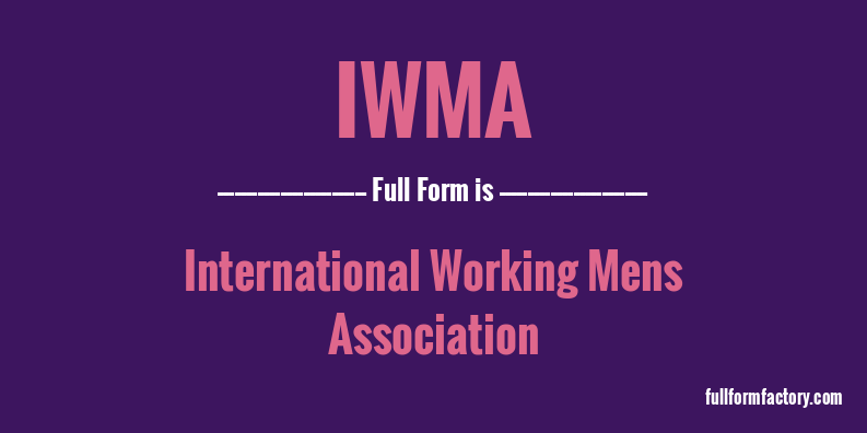 iwma-full-form