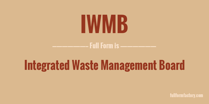 iwmb-full-form