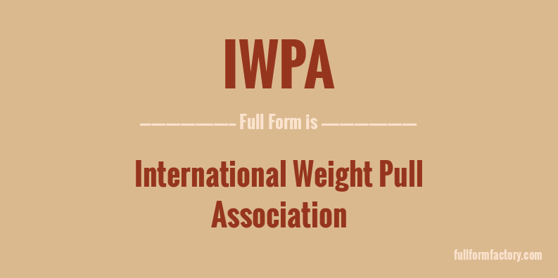 iwpa-full-form