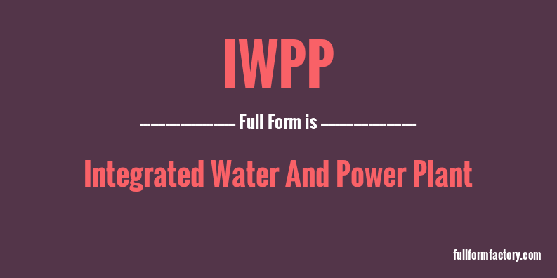 iwpp-full-form