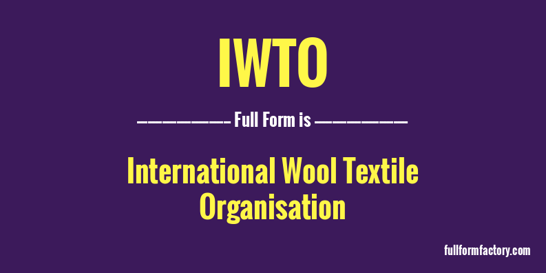 iwto-full-form