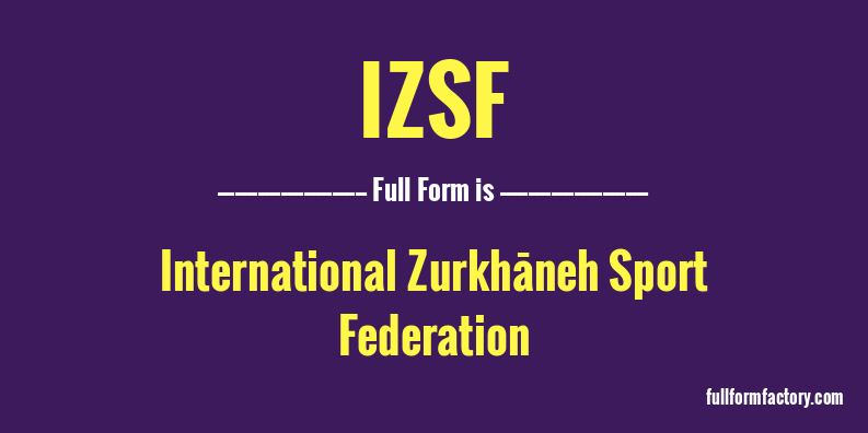 izsf-full-form