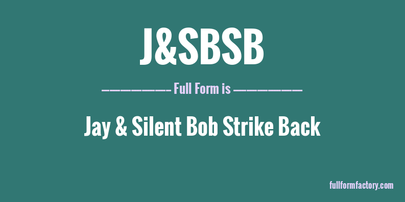j&sbsb-full-form