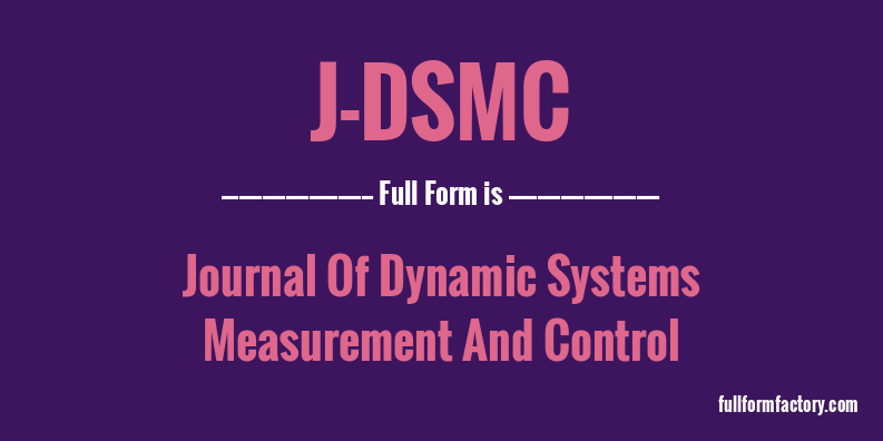 j-dsmc-full-form