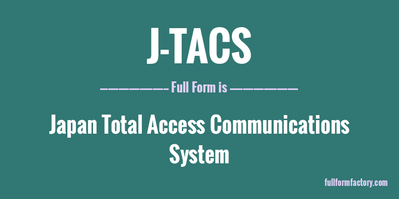 j-tacs-full-form