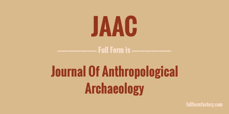 jaac-full-form