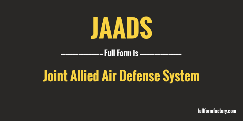 jaads-full-form