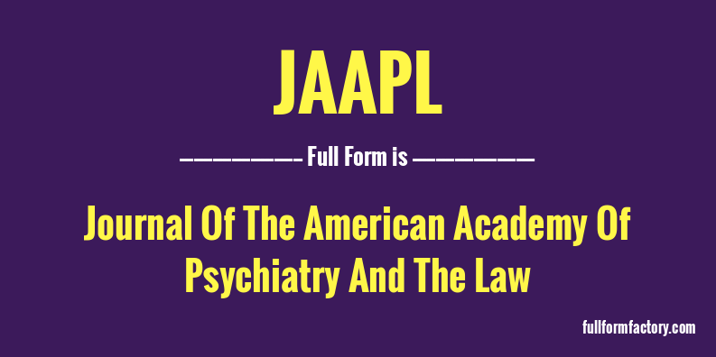 jaapl-full-form