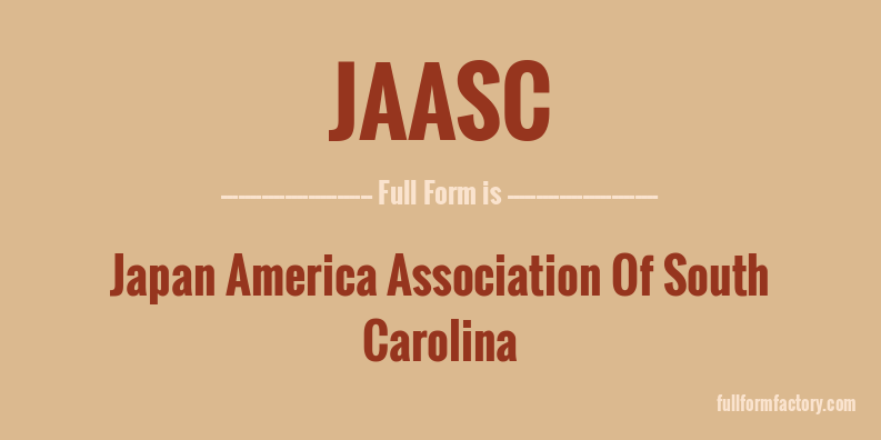 jaasc-full-form