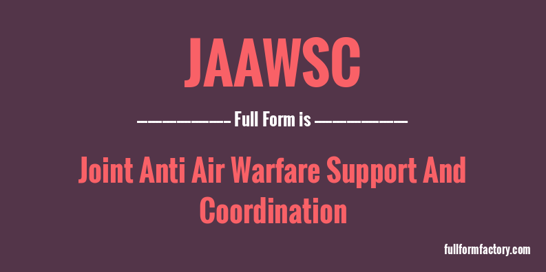 jaawsc-full-form