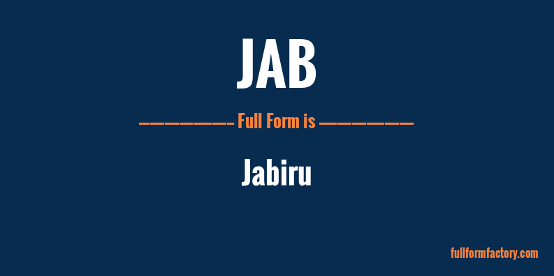 jab-full-form