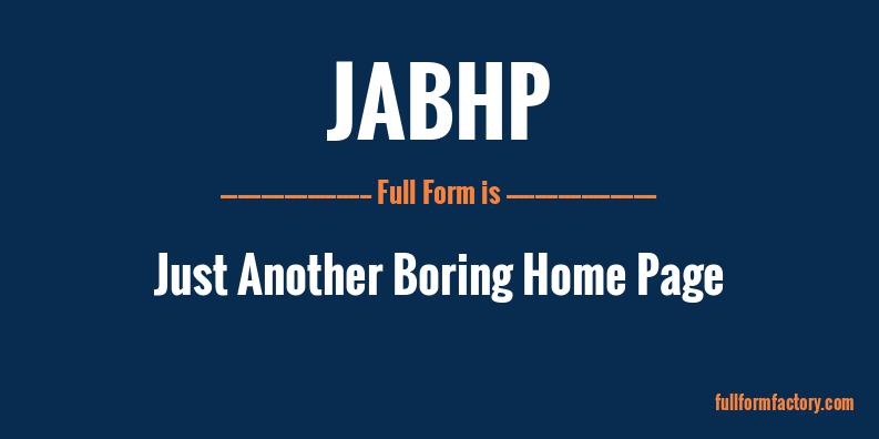 jabhp-full-form