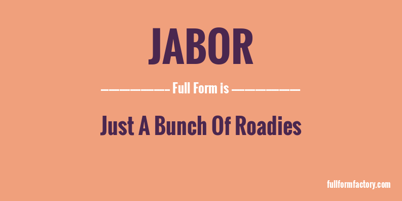 jabor-full-form