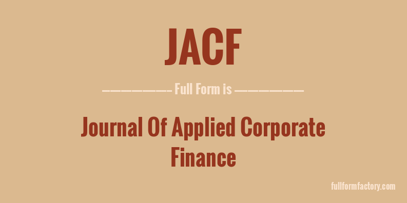 jacf-full-form