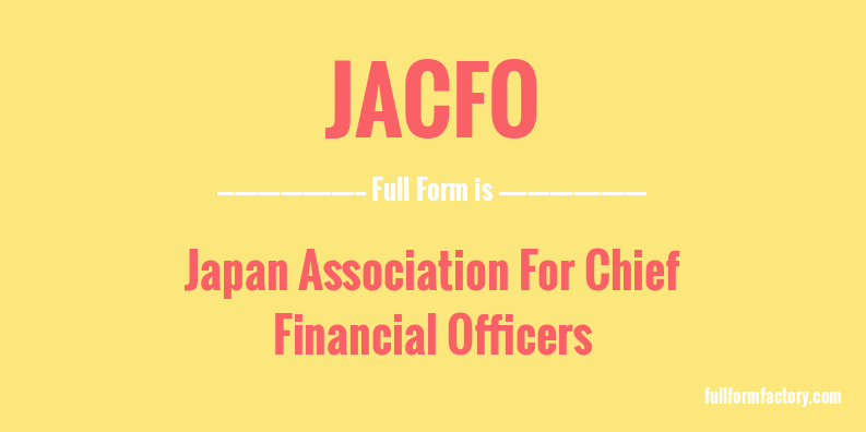 jacfo-full-form