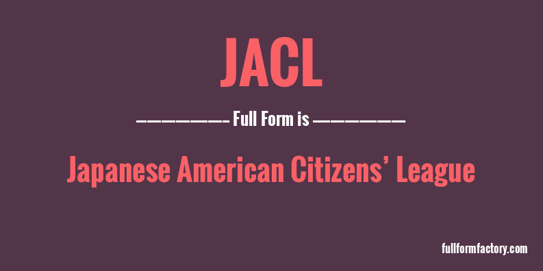 jacl-full-form