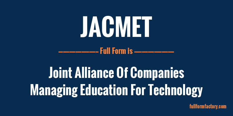 jacmet-full-form
