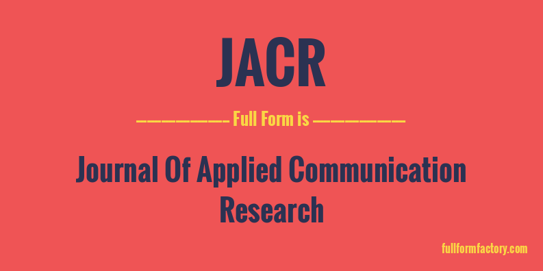 jacr-full-form