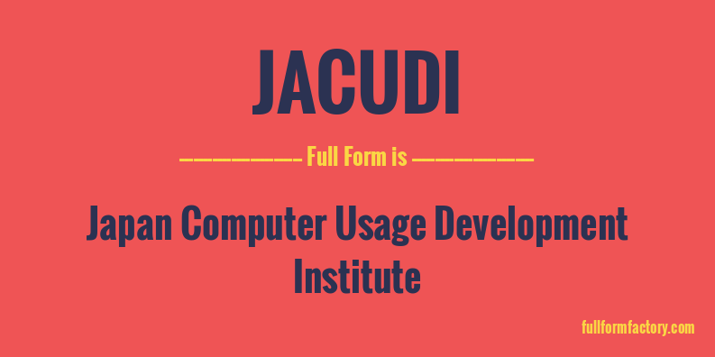 jacudi-full-form