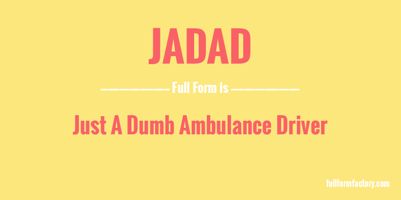 jadad-full-form