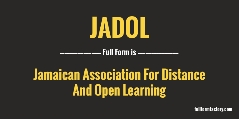 jadol-full-form