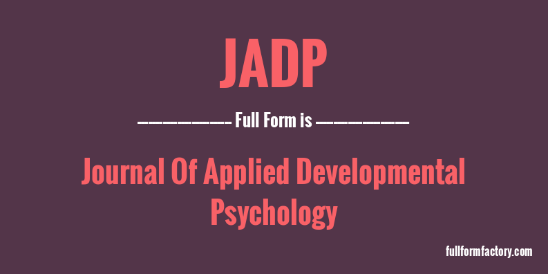 jadp-full-form