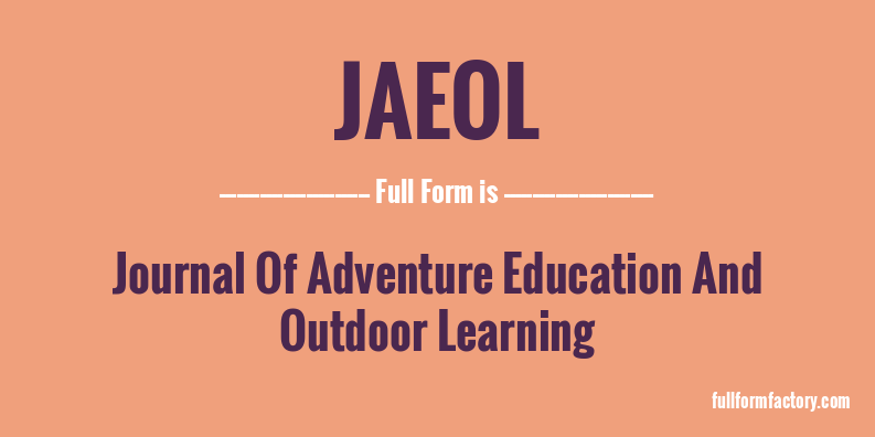 jaeol-full-form