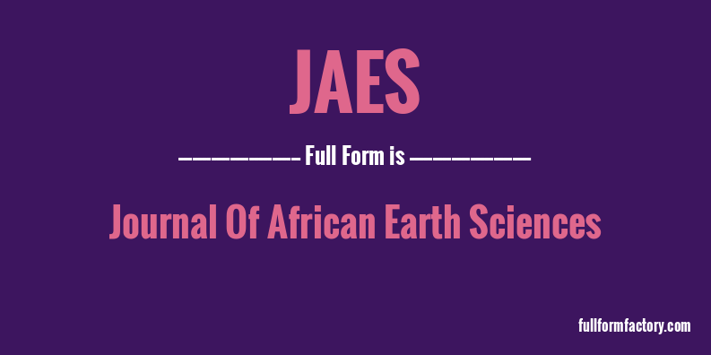 jaes-full-form