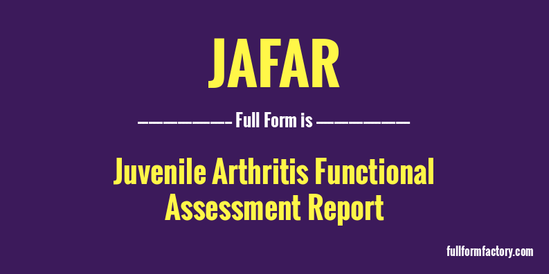 jafar-full-form