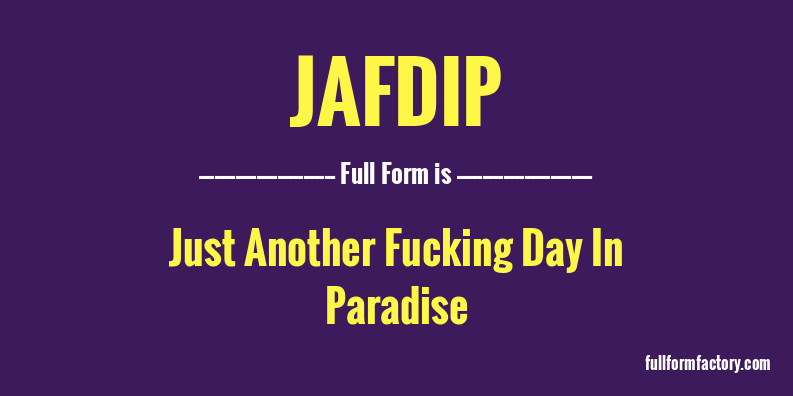 jafdip-full-form