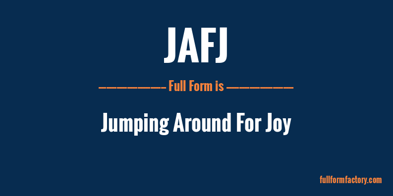 jafj-full-form